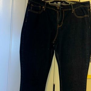 Old navy blue jeans - new no tag - size 14 skinny